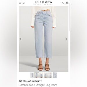 Citizens of Humanity Florence Wide Jeans